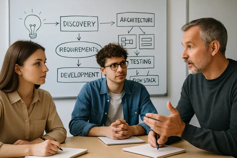 Van idee naar oplossing: het ontwikkelproces