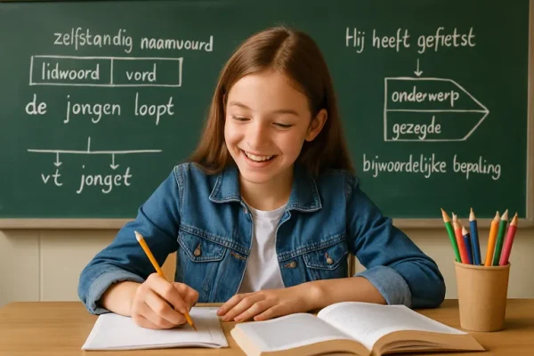 Grammatica in de bovenbouw van de basisschool: van zinsbouw tot werkwoordspelling met plezier