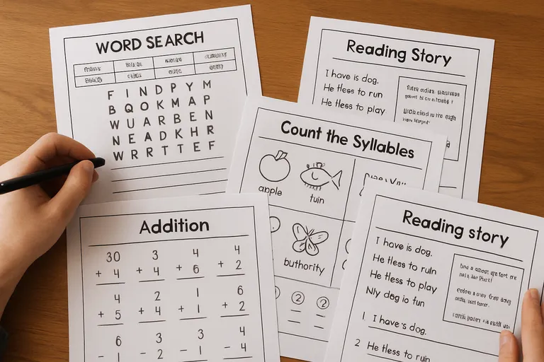 Oefenbladen kiezen en inzetten in de praktijk