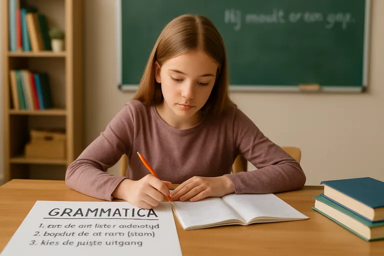 Oefenen en valkuilen: zo pak je grammatica in groep 7 aan