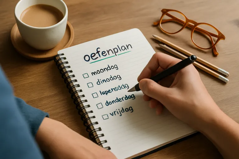 Oefenplan voor elke dag