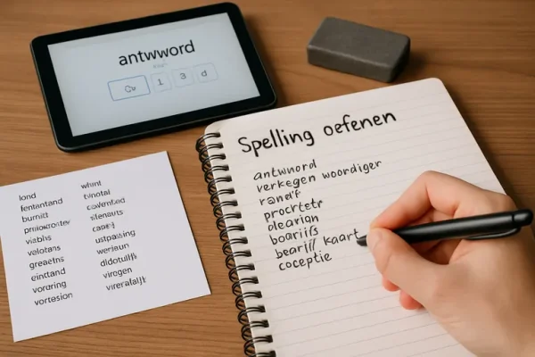 Slim spelling oefenen in het nederlands voor meer snelheid en schrijfzekerheid