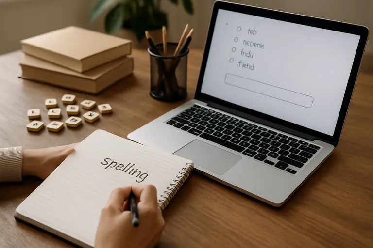 Speling oefenen: wat het is en hoe je begint