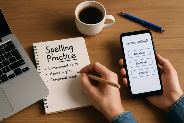 Zeker schrijven door spelling te oefenen met slimme routines en online tools